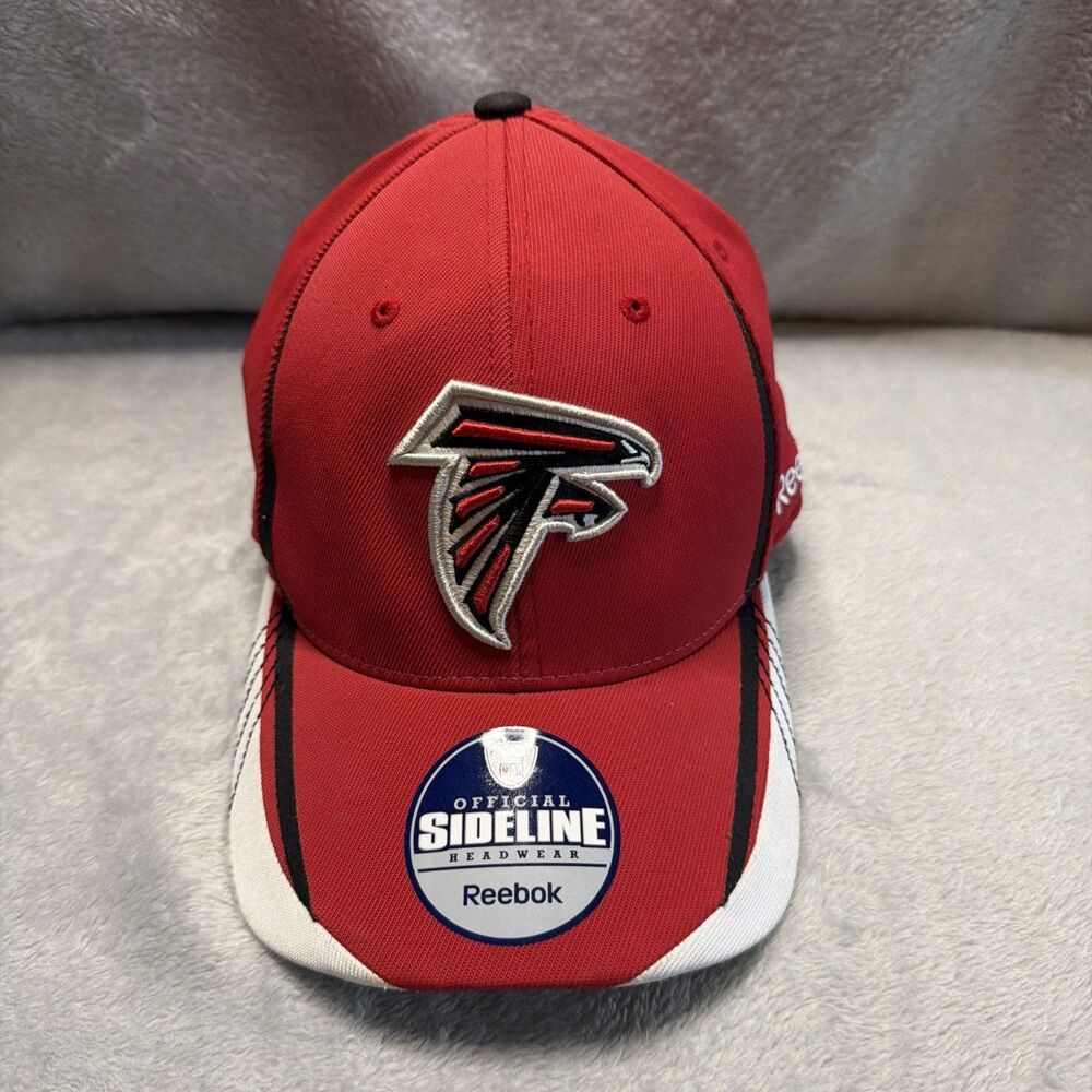 Atlanta Falcons Reebok NFL Official Sideline On Field Hat L/XL New Stickers